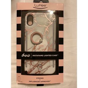 Lumee case pink marble